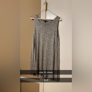 size XL dress grey